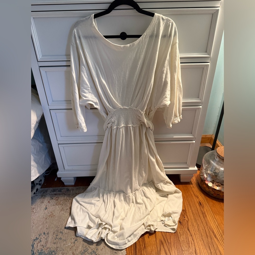 FP Beach Garcia tie back midi dress